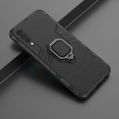 Чохол Iron Ring для Samsung Galaxy A50 2019 / A505F Бампер протиударний Black