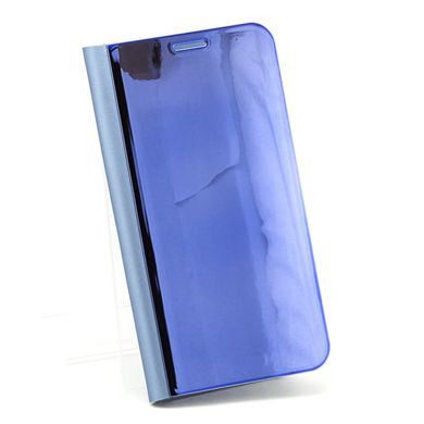 Чехол Mirror для Samsung Galaxy J7 2016 J710 книжка зеркальный Clear View Blue