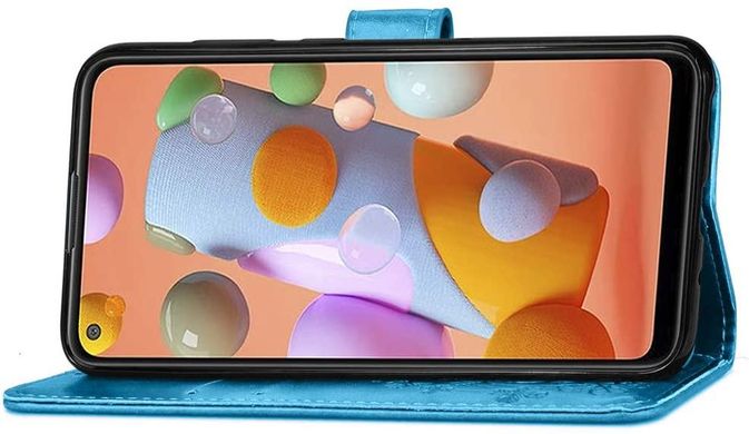 Чохол Clover для Samsung Galaxy M11 / M115 книжка шкіра PU блакитний