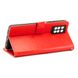 Чехол Idewei для Infinix Note 10 Pro книжка кожа PU с визитницей красный