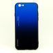 Чохол Gradient для Iphone SE 2022 бампер накладка Blue-Black