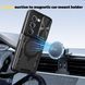 Чехол Magnetic Shield для Xiaomi Redmi 15 4G EU version 171 mm бампер противоударный с подставкой кольцом Black