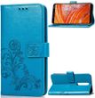 Чехол Clover для Nokia 3.1 Plus / TA-1104 Книжка кожа PU голубой