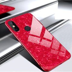 Чехол Marble для Xiaomi Mi A2 / Mi 6X бампер мраморный оригинальный Красный