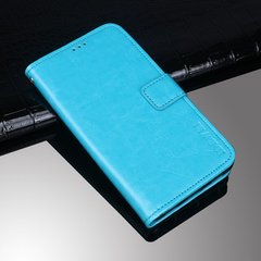 Чохол Idewei для iPhone 5 / 5s / SE книжка шкіра PU блакитний