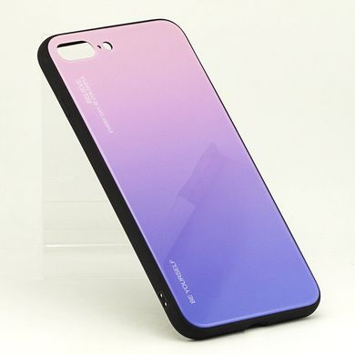 Чехол Gradient для Iphone 7 Plus / Iphone 8 Plus бампер накладка Pink-Purple