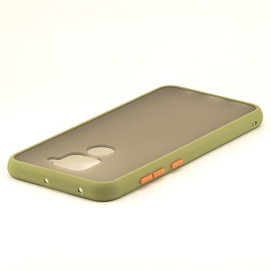 Чехол Matteframe для Xiaomi Redmi 10X бампер матовый противоударный Зеленый