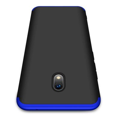Чехол GKK 360 для Xiaomi Redmi 8A бампер оригинальный Black-Blue