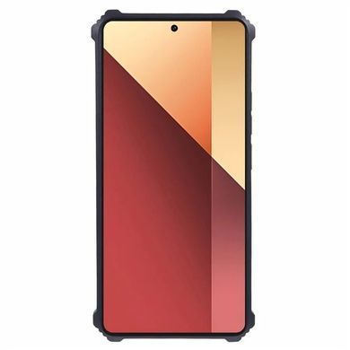 Чехол Military Shield для Xiaomi Poco C85 4G EU 173 mm / 25078PC3EE бампер противоударный с подставкой Navy-Blue