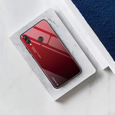Чехол Gradient для Huawei P Smart 2019 / HRY-LX1 Бампер Red-Black
