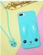 Чехол Funny-Bunny 3D для Xiaomi Redmi 6A Бампер резиновый голубой