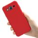 Чехол Style для Samsung J7 2015 / J700 Бампер силиконовый Красный