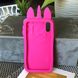 Чехол 3D Toy для Iphone X бампер резиновый Единорог Pink
