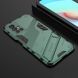Чехол Bibercas Iron для Xiaomi Redmi 10 бампер противоударный с подставкой Green