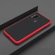 Чехол Matteframe для Samsung Galaxy M31 / M315 бампер матовый противоударный Red