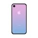 Чехол Amber-Glass для Iphone 7 / 8 бампер накладка градиент Pink