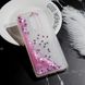Чехол Glitter для Xiaomi Redmi 5 Plus (5.99") Бампер Жидкий блеск сердце розовый