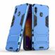 Чехол Iron для Samsung Galaxy A40 2019 / A405F бронированный бампер Броня Blue