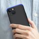 Чехол GKK 360 для Iphone 13 Бампер противоударный Black-Blue