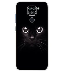 Чехол Print для Xiaomi Redmi Note 9 силиконовый бампер Cat