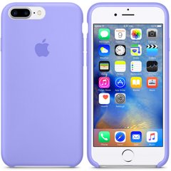 Чехол Silicone Сase для Iphone 7 Plus / Iphone 8 Plus бампер накладка Lilac