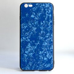 Чехол Marble для Iphone 7 Plus / 8 Plus бампер мраморный оригинальный Blue
