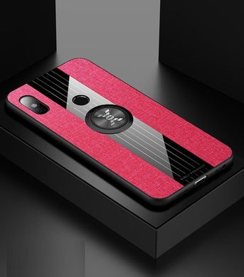 Чехол X-Line для Xiaomi Redmi Note 5 / Note 5 Pro бампер накладка Black-Red