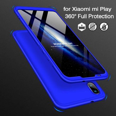 Чохол GKK 360 для Xiaomi Mi Play бампер оригінальний Blue