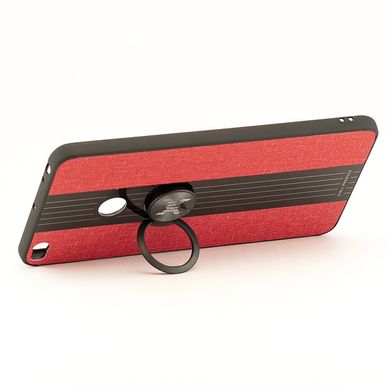 Чехол X-Line для Xiaomi Mi Max 2 бампер накладка с подставкой Red