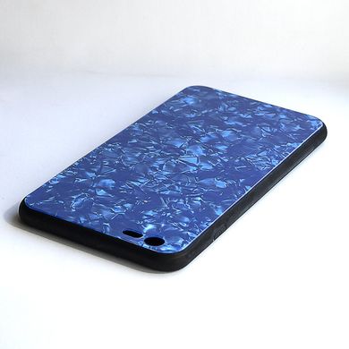 Чехол Marble для Iphone 7 Plus / 8 Plus бампер мраморный оригинальный Blue