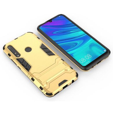 Чехол Iron для Huawei P Smart Z противоударный бампер Gold
