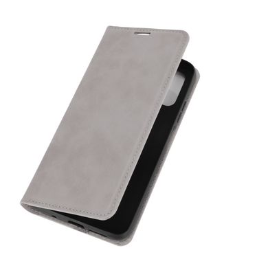 Чехол Taba Retro-Skin для Xiaomi Redmi 9T книжка кожа PU с визитницей серый