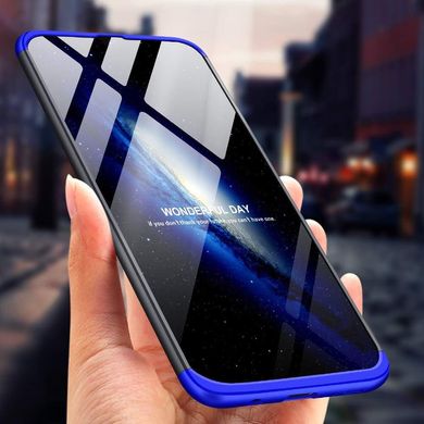 Чохол GKK 360 для Samsung Galaxy A30S / A307 Бампер оригінальний Black-Blue