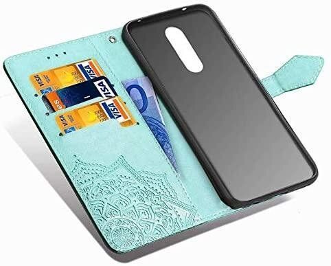 Чохол Vintage для Xiaomi Redmi 8 книжка шкіра PU бірюзовий