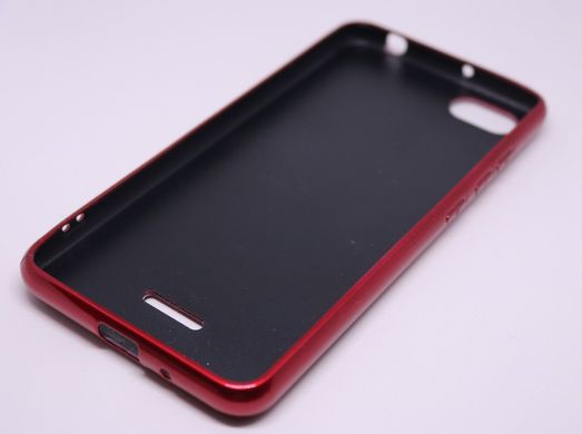Чехол Marble для Xiaomi Redmi 6A бампер мраморный оригинальный Red
