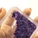 Чехол Glitter для Huawei P Smart Plus Бампер Жидкий блеск Фиолетовый УЦЕНКА