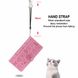 Чехол Embossed Cat and Dog для IPhone XS Max книжка с визитницей кожа PU розовый