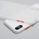 Чехол Matteframe для Iphone XS бампер матовый противоударный Avenger Белый