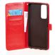 Чехол Idewei для Huawei P Smart 2021 книжка кожа PU красный