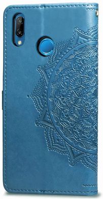 Чехол Vintage для Huawei P Smart Plus / Nova 3i / INE-LX1 книжка с визитницей кожа PU голубой