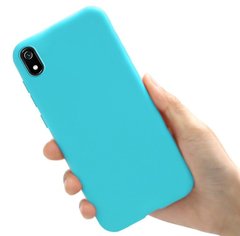 Чехол Style для Xiaomi Redmi 7A бампер силиконовый Голубой