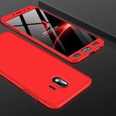 Чехол GKK 360 для Samsung J4 2018 / J400 / J400F оригинальный бампер Red