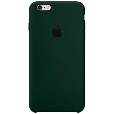Чехол Silicone Сase для Iphone 6 Plus / Iphone 6s Plus бампер накладка Forest Green