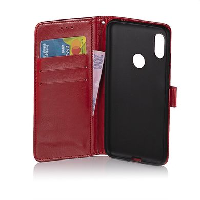 Чохол Idewei для Xiaomi Redmi Note 5 / Note 5 Pro Global книжка шкіра PU червоний