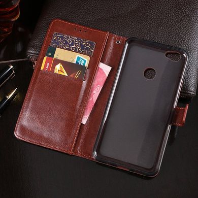Чехол Idewei для Xiaomi Redmi Note 5A / Note 5А Pro / 5a Prime книжка кожа PU коричневый