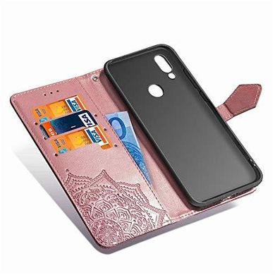Чехол Vintage для Xiaomi Redmi Note 7 книжка кожа PU розовый