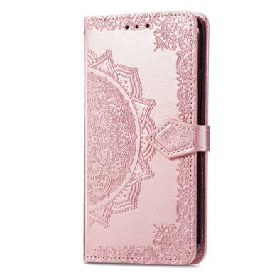 Чехол Vintage для Tecno Spark 20 / KJ5n книжка кожа PU с визитницей розовый