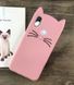 Чехол 3D Toy для Xiaomi Redmi Note 7 / Note 7 Pro Бампер резиновый Cat Pink