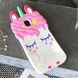 Чехол 3D Toy для Samsung Galaxy J5 2017 / J530 бампер резиновый Единорог White