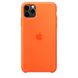 Чехол Silicone Сase для Iphone 11 Pro Max бампер накладка Spicy Orange